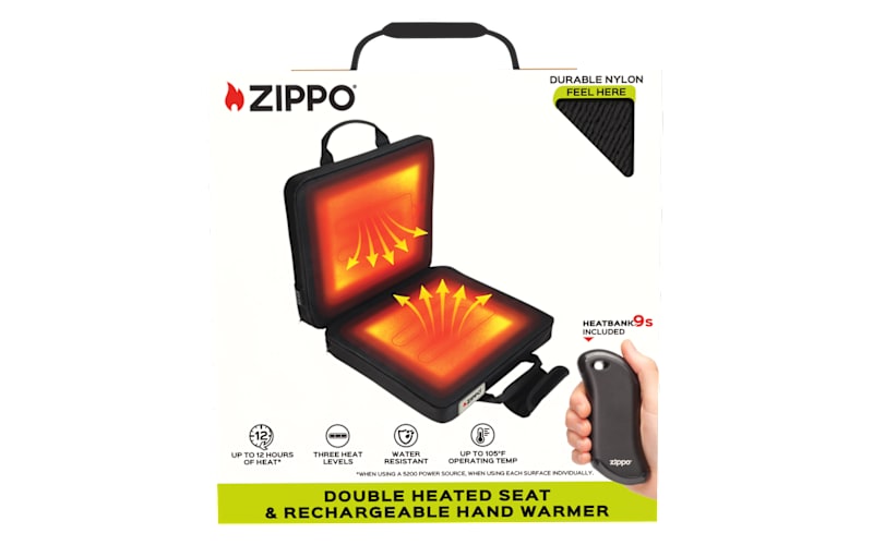 Zippo Double Heated Seat and Rechargeable Hand Warmer | Cabela's