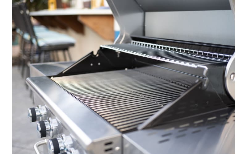 NXR Stainless Steel 5-Burner Propane Grill with Sear Zone | Bass