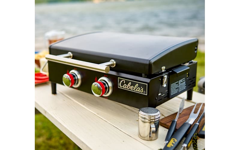 Cabela's 2-Burner Tabletop Griddle | Mack's Prairie Wings