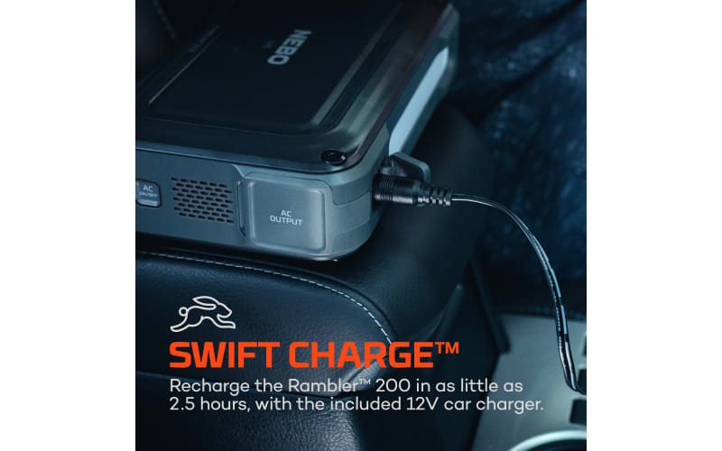 NEBO Rambler 200 Portable Power Station | Bass Pro Shops