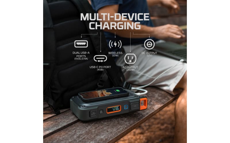 NEBO Rambler 200 Portable Power Station | Bass Pro Shops