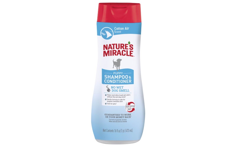 Nature's Miracle Puppy Shampoo & Conditioner - Cotton Air Scent Nature's Miracle Puppy Shampoo & Conditioner - Cotton Air Scent