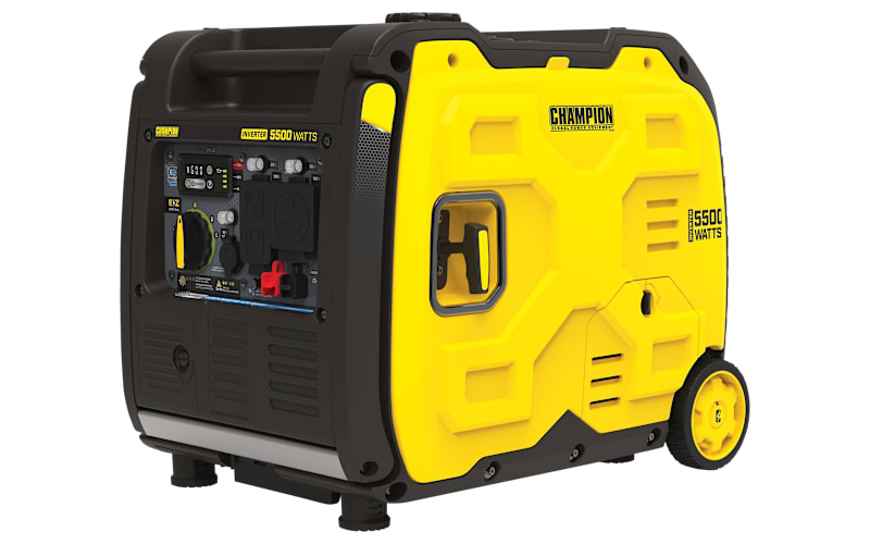 Champion Power Equipment 5,500W Inverter Generator with CO Shield