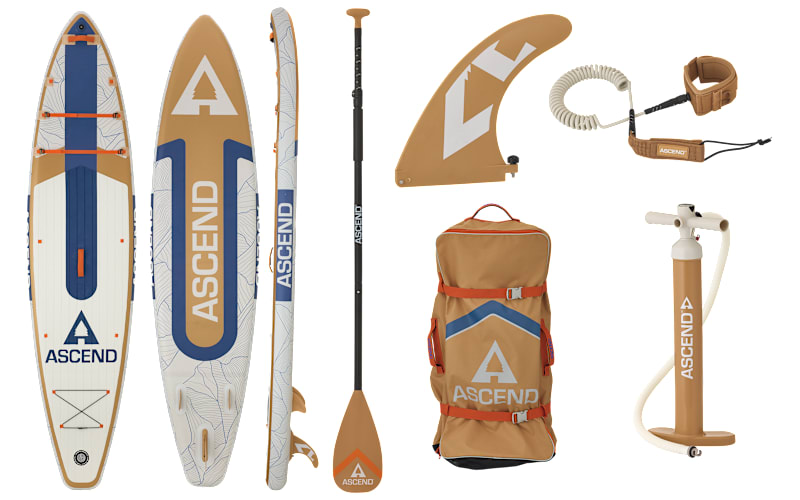 Ascend 11'6'' Inflatable Stand-Up Paddleboard Package | Cabela's
