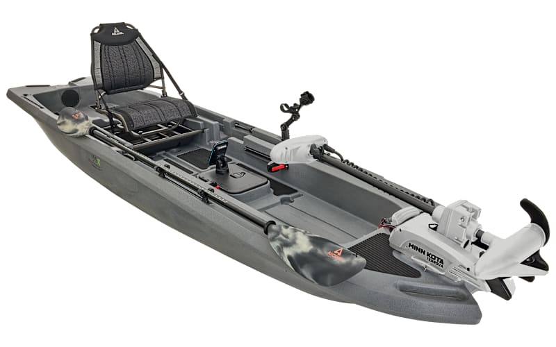 Ascend 133X Sit-On-Top Kayak Saltwater Tournament Fishing Package