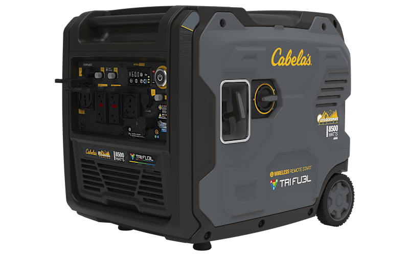 Cabela's Outdoorsman 8500W Wireless Start Tri Fuel Inverter with