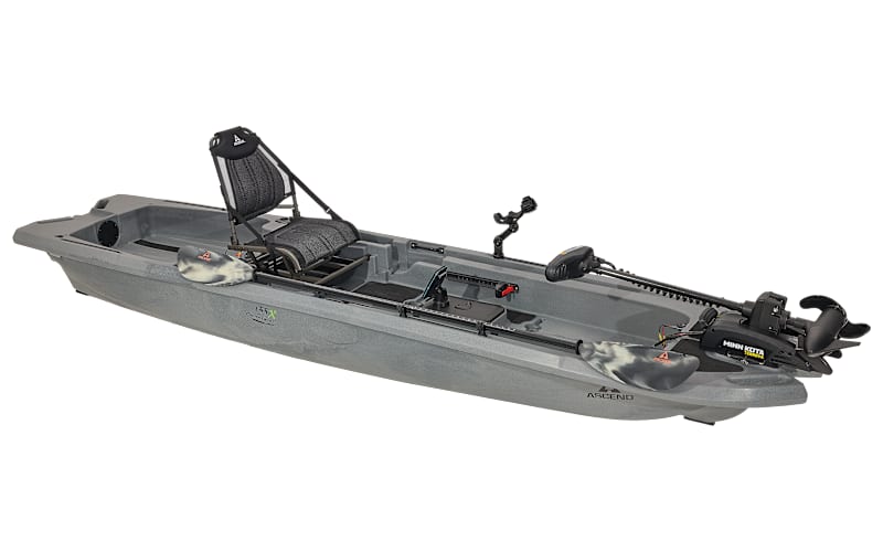 Ascend 133X Sit-On-Top Kayak Freshwater Tournament Fishing Package