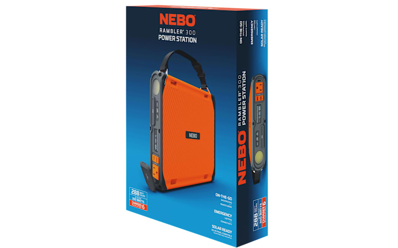 NEBO Rambler 300 Portable Power Station | Bass Pro Shops