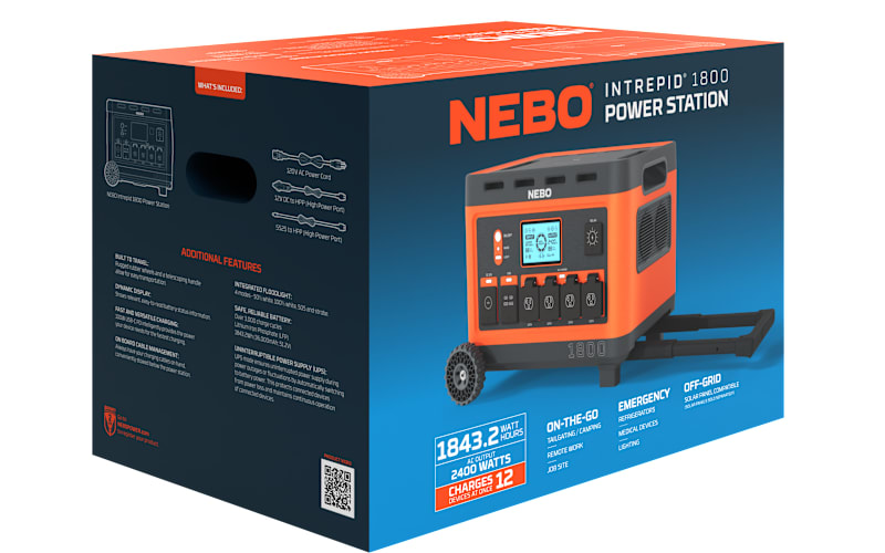 nabiページ NEBO Intrepid 1800 Power Station | Bass Pro Shops