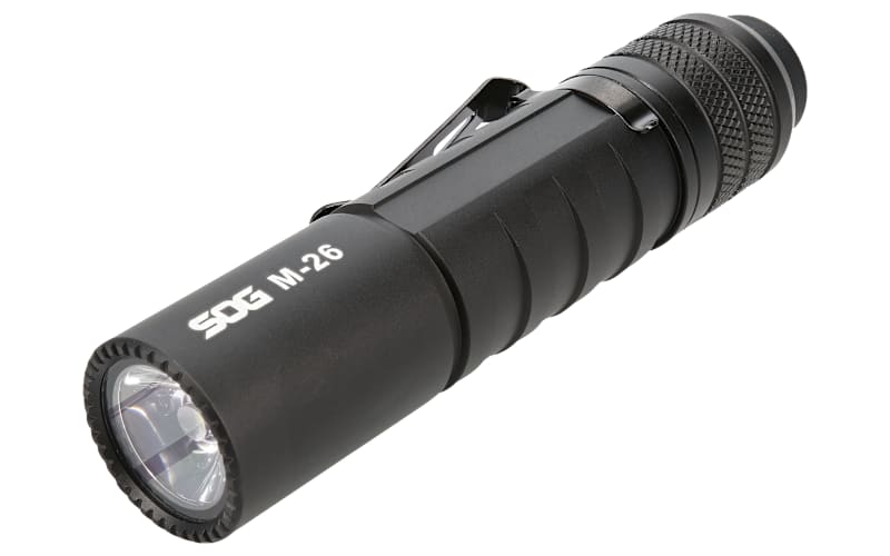 bass pro shop rechargeable flashlight SOG M-26 1,300-Lumen Rechargeable Flashlight