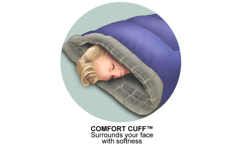 Coleman oak top point sleeping bag