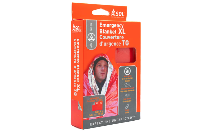 SOL Heatsheets 2-Person Survival Blanket | Bass Pro Shops