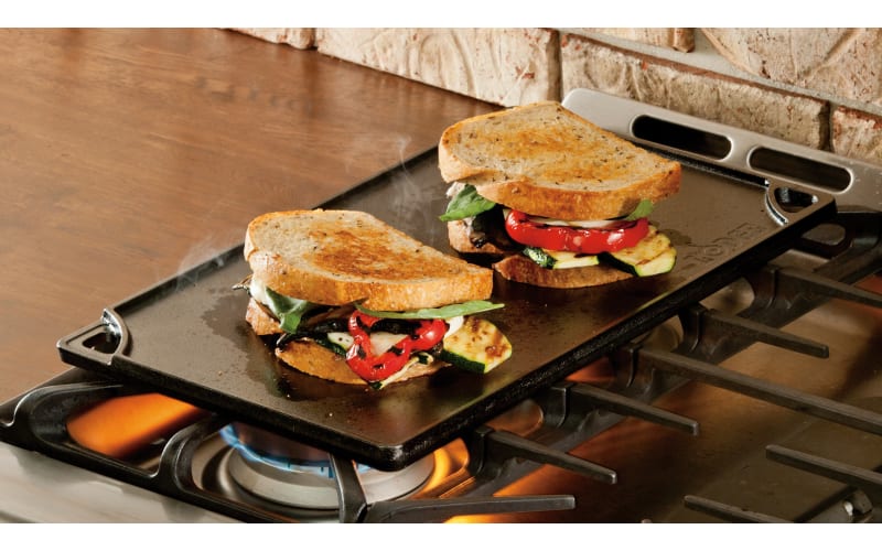 Lodge Double Play Reversible Grill/Griddle | Bass Pro Shops