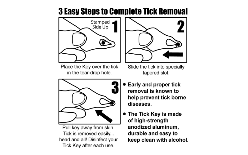 The Tick Patrol Tick Remover Key The Tick Patrol Tick Remover Key