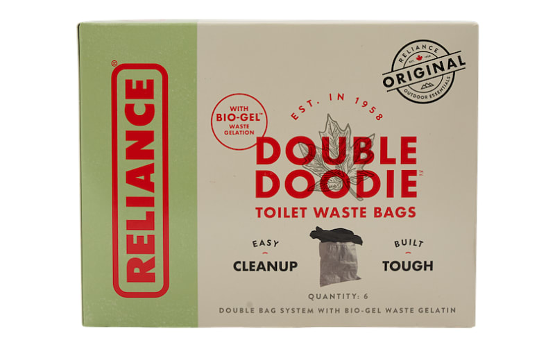 Reliance Double Doodie Waste Bags with Bio Gel 6 Pack Bass Pro Shops