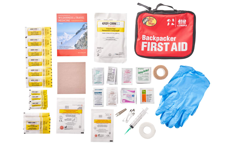 Backpacking first store aid kit list