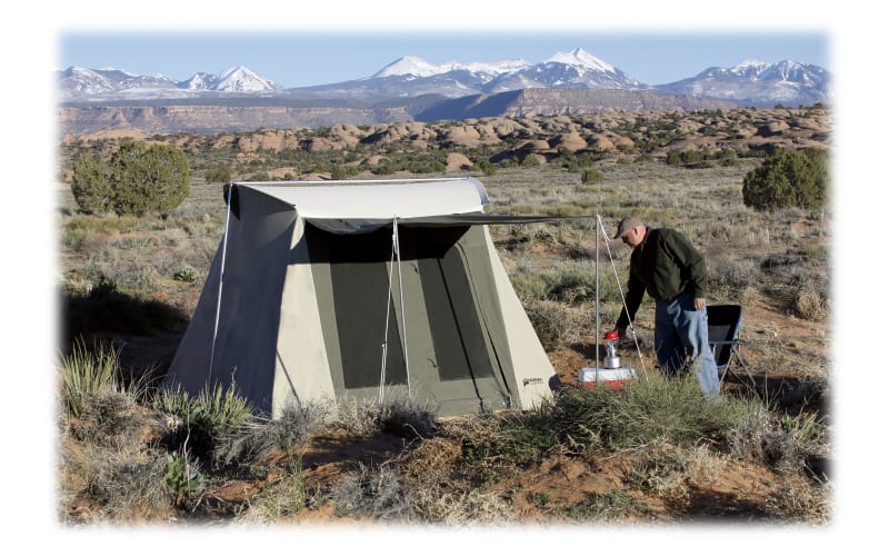 6 person canvas tent clearance