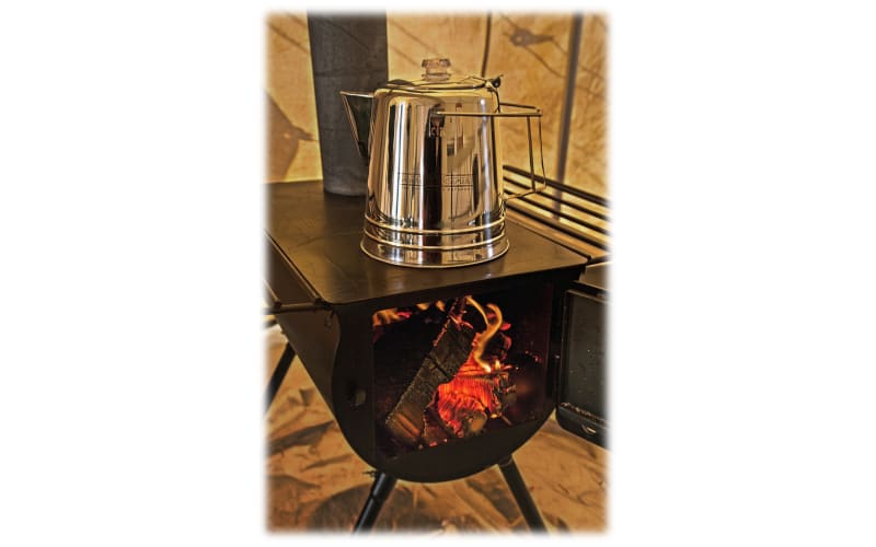 City Bonfires Portable Camp Stove / Stand Combo - Silver - 67 requests