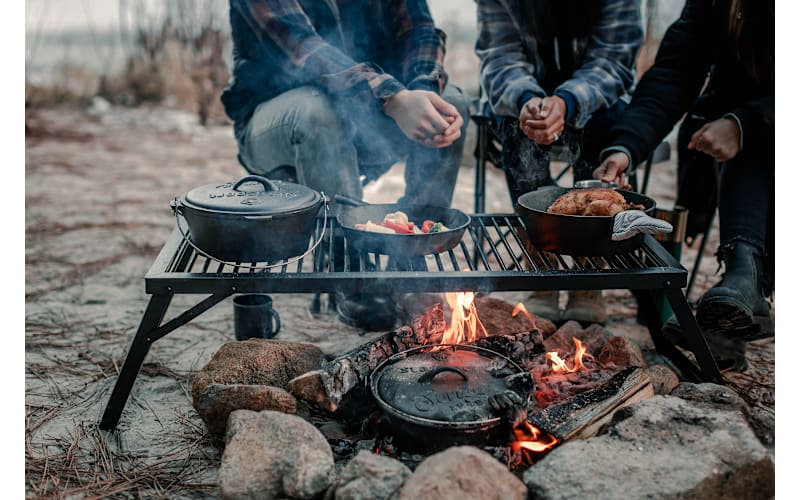 Stansport Pre-Seasoned Cast-Iron 6-Piece Cook Set | Cabela's