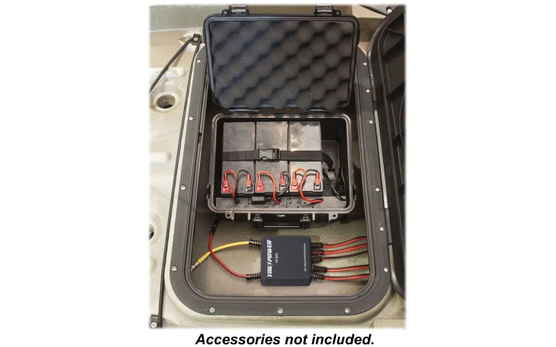 DIY Ice Fishing Power Box With lithium Batteries 