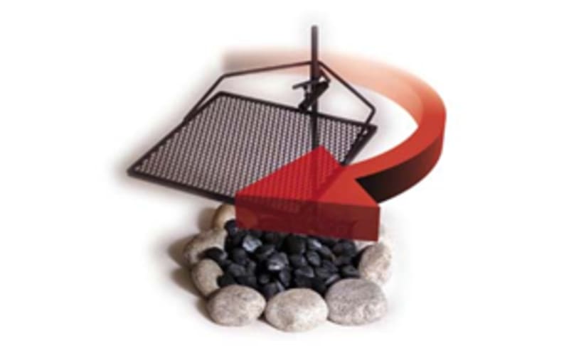 Cabela's campfire grill top