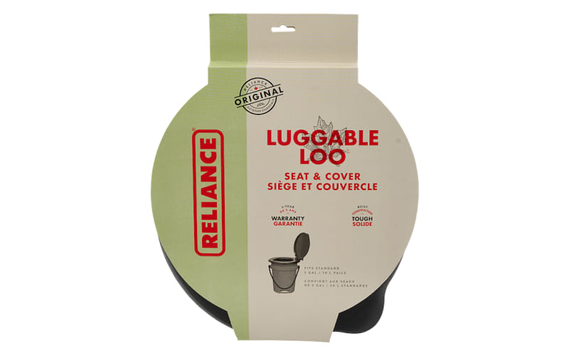 Luggable Loo Portable Toilet with Metal Handle