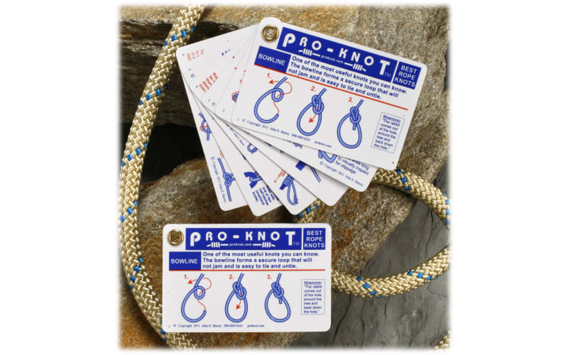Pro-Knot Outdoor Knot Tying Instruction Cards