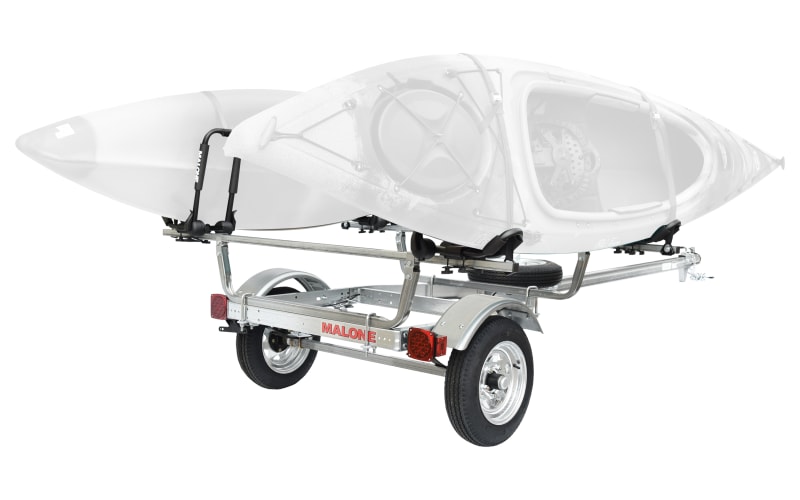 Malone Paddle Gear MicroSport J Pro2 2 Kayak Trailer Package