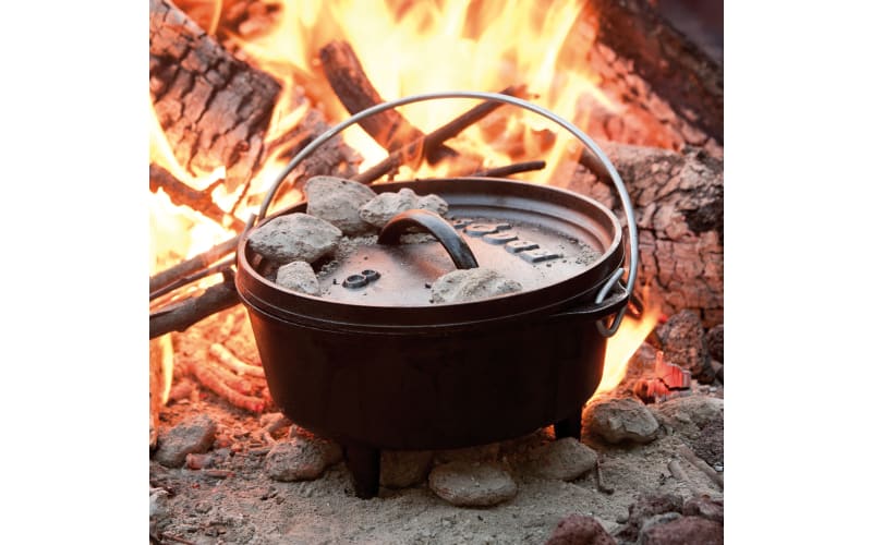 Lodge 2 qt. Cast Iron Dutch Oven L2SP3 - The Home Depot