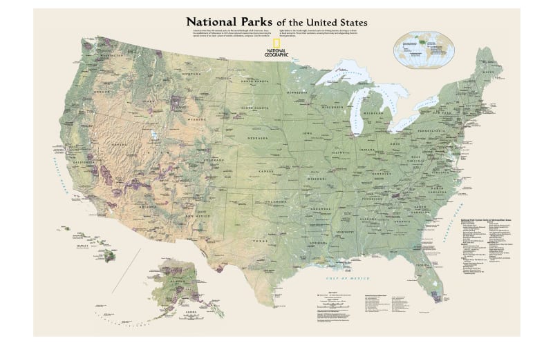 National Geographic Destination Touring Map & Guide Series