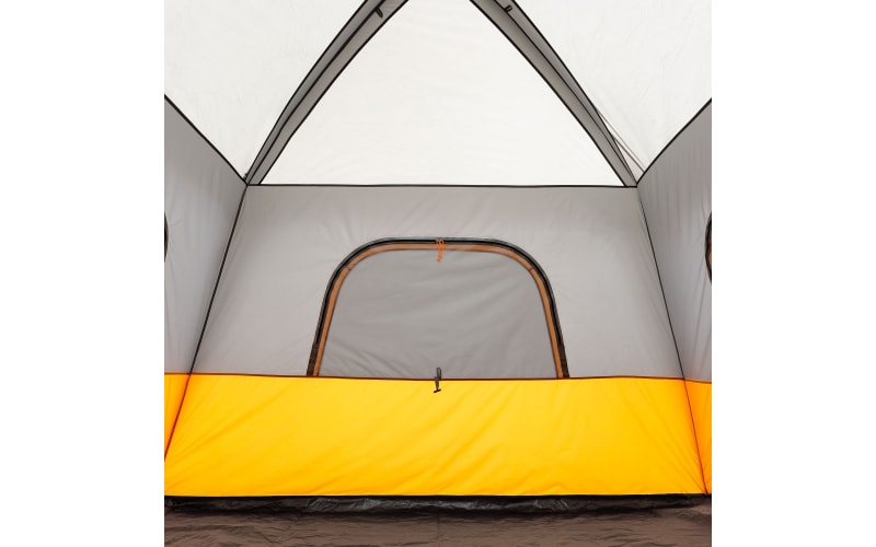 Core Equipment 6-Person Straight Wall Cabin Tent with Screen Room