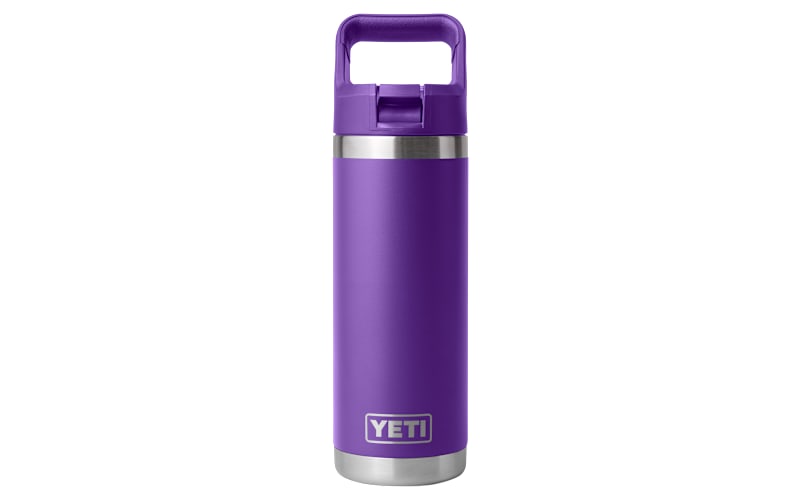YETI Rambler 18-oz. Water Bottle with Color-Matched Straw Cap
