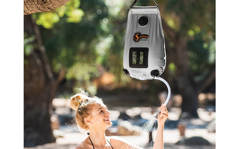 Advanced elements top solar shower