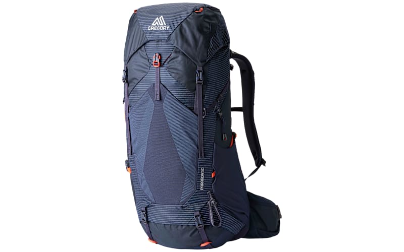 gregory backpack 50l Paragon 70 Cascade Green mesh side pockets for a water bottle Wander 50L Youth backpack Pacific