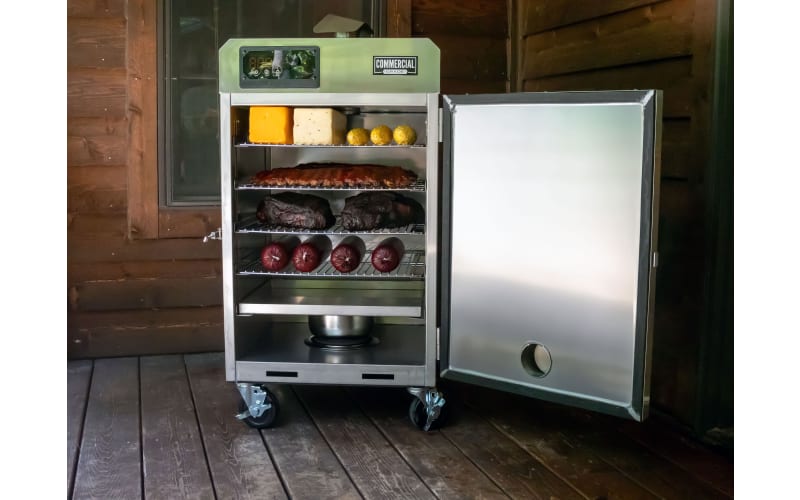 Commercial top gas smoker