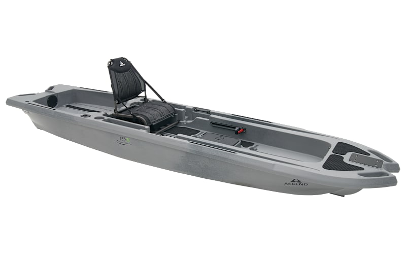 Ascend 133X Kayak in Stealth and Newport NK300 Electric Motor
