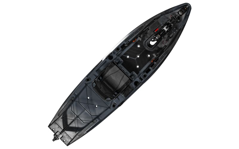 Old Town Sportsman ライフジャケット Old Town Sportsman AutoPilot 120 Sit-on-Top Kayak with Minn Kota