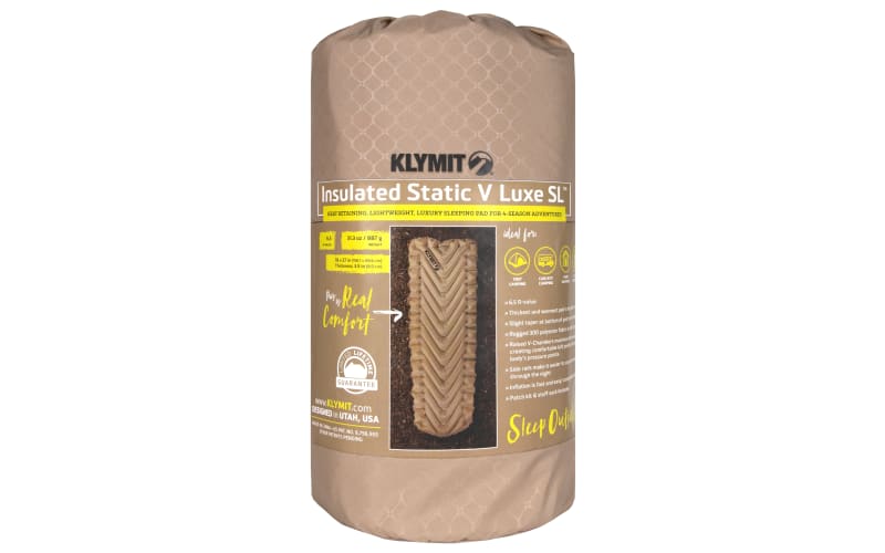 Klymit Insulated Static V Luxe SL Sleeping Pad | Bass Pro Shops