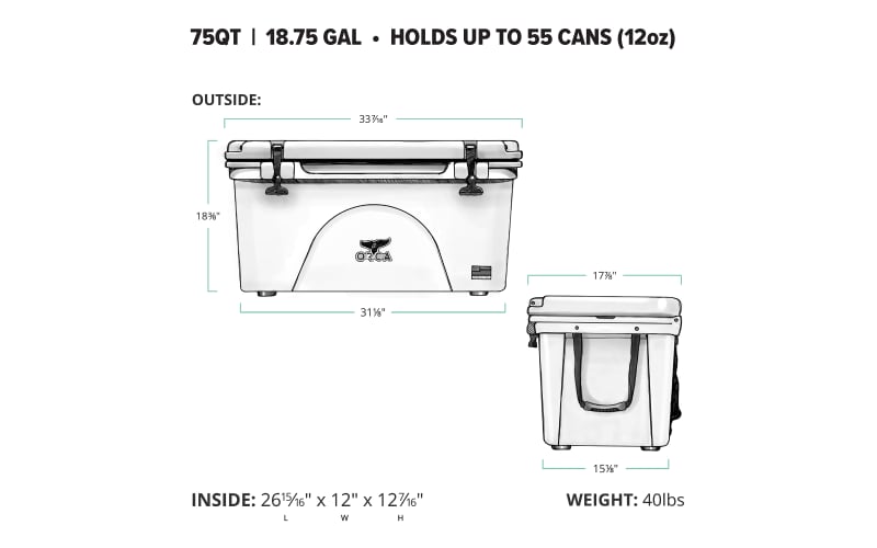 Orca 75-Quart Cooler | Cabela's