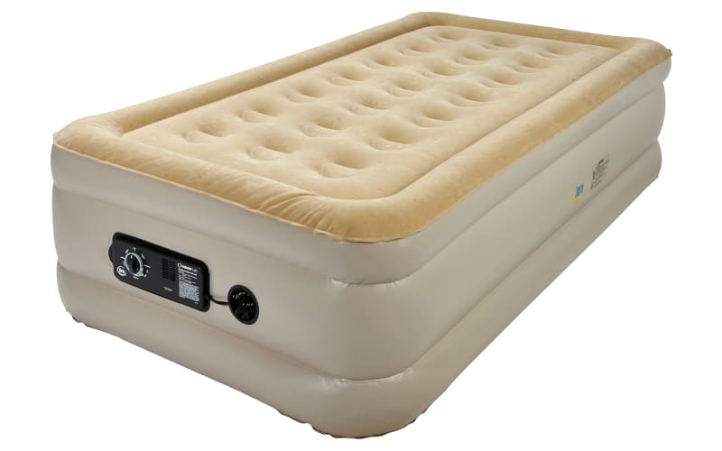 Serta Raised Twin Air Bed with NeverFlat AC Pump | Bass Pro Shops