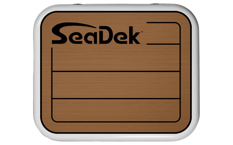 SeaDek Teak Cooler Pad for YETI Roadie 24 Mack's Prairie Wings
