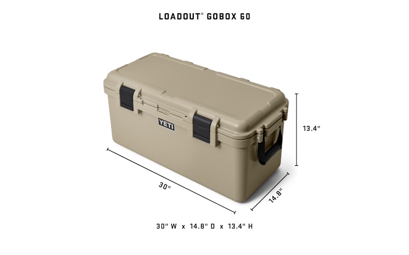 YETI LoadOut GoBox 60 Gear Case