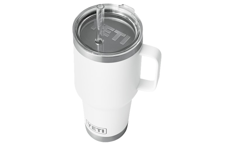 YETI Rambler 35-Oz. Mug with Straw Lid - White | Bass Pro Shops
