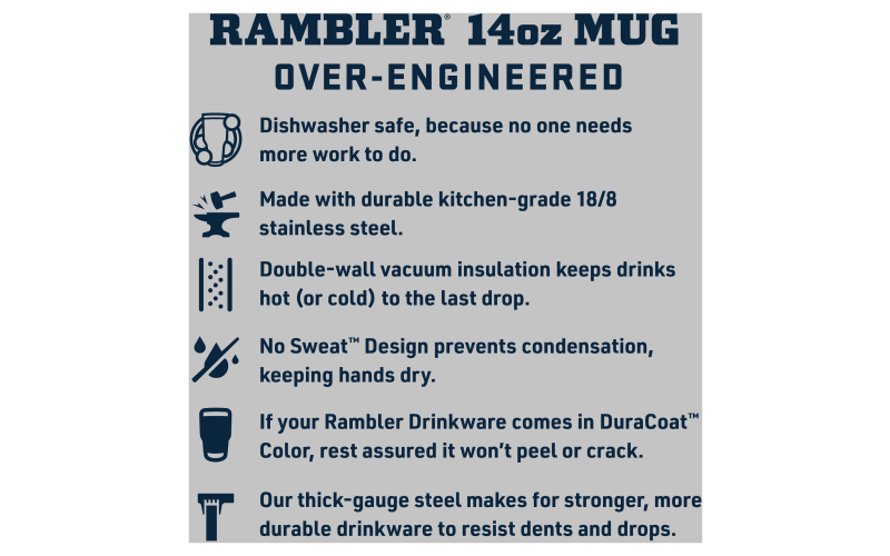 YETI 14 oz Rambler Mug with Magslider Lid – NOCK ON ARCHERY