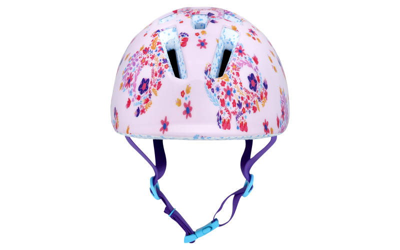 Bell Sports Raskullz Tri-Flowertops Bike Helmet for Babies