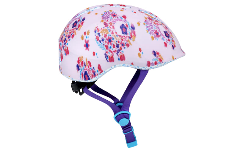 bell bike helmet girls 7063276 Child Rally Helmet, Pink – Toolbox Supply Ride to school or laps around the neighborhood Bell Sports Bell Girls Bike