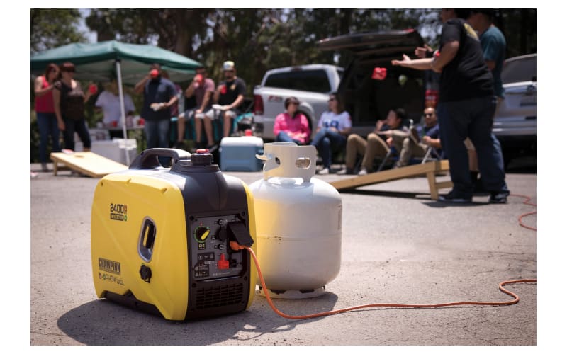 Champion Power Equipment 2400W Portable Dual-Fuel Inverter