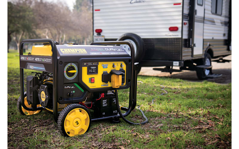 Champion Power Equipment 3,800W Electric-Start Dual-Fuel Portable