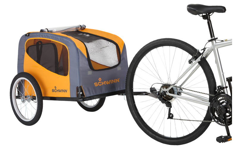 Schwinn Rascal Bike Pet Trailer, Orange 