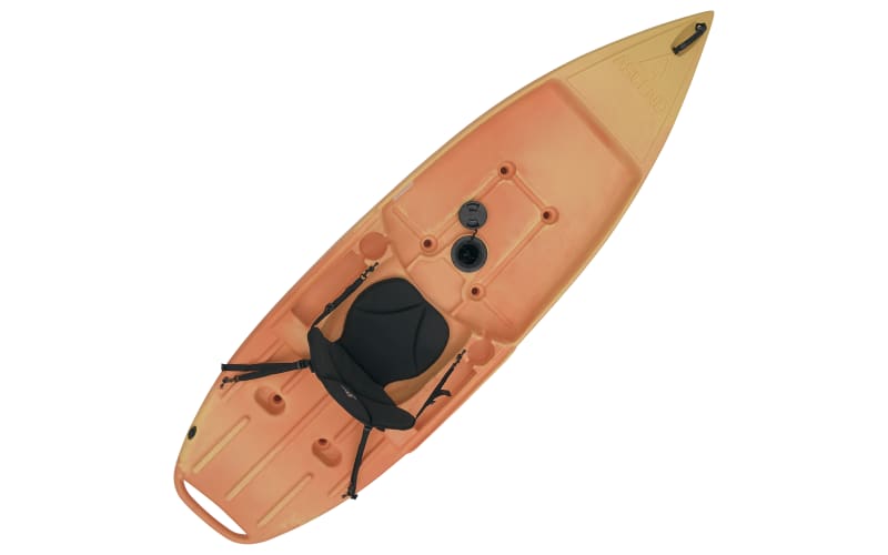 Ascend 9R Sport Sit-On-Top Kayak in Yellow/Orange